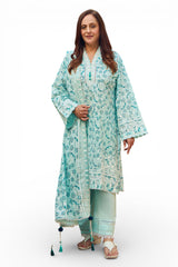 3 Piece Lacquer Printed Lawn Suit with Dupatta CL-62108 A