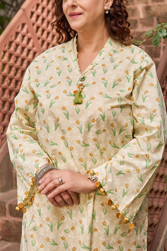 1 Piece Printed Lawn Shirt SL-52057
