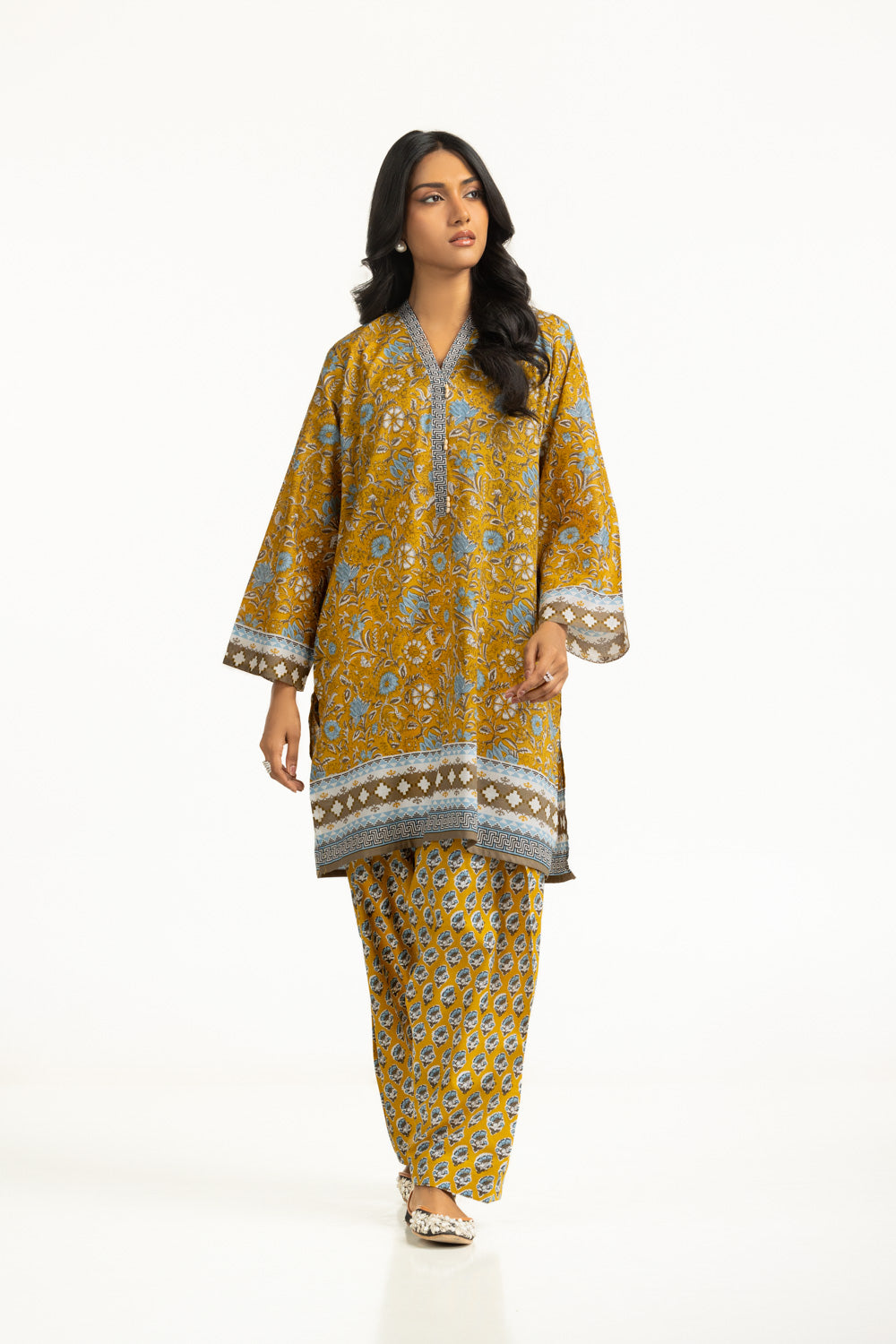 Lawn Printed Co-Ord Set IUSTTS-2045