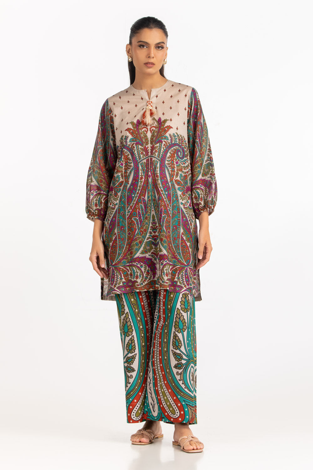 Lawn Printed Co-Ord Set IUSTTS-2056