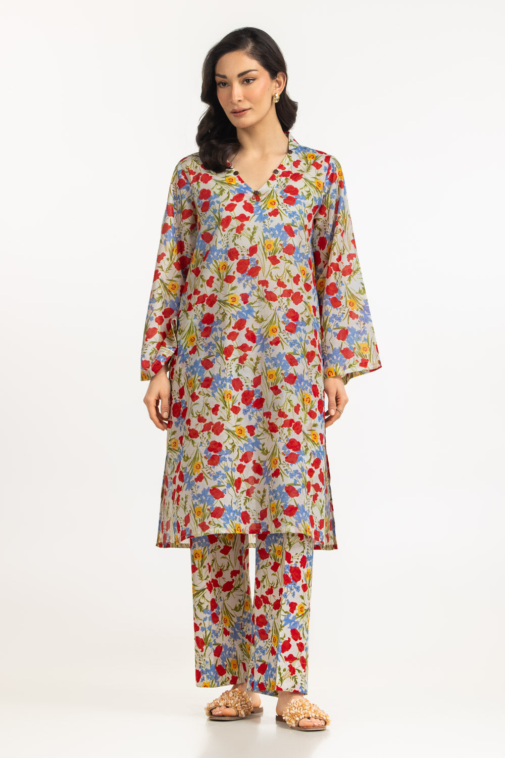 Lawn Printed Co-Ord Set IUSTTS-2071