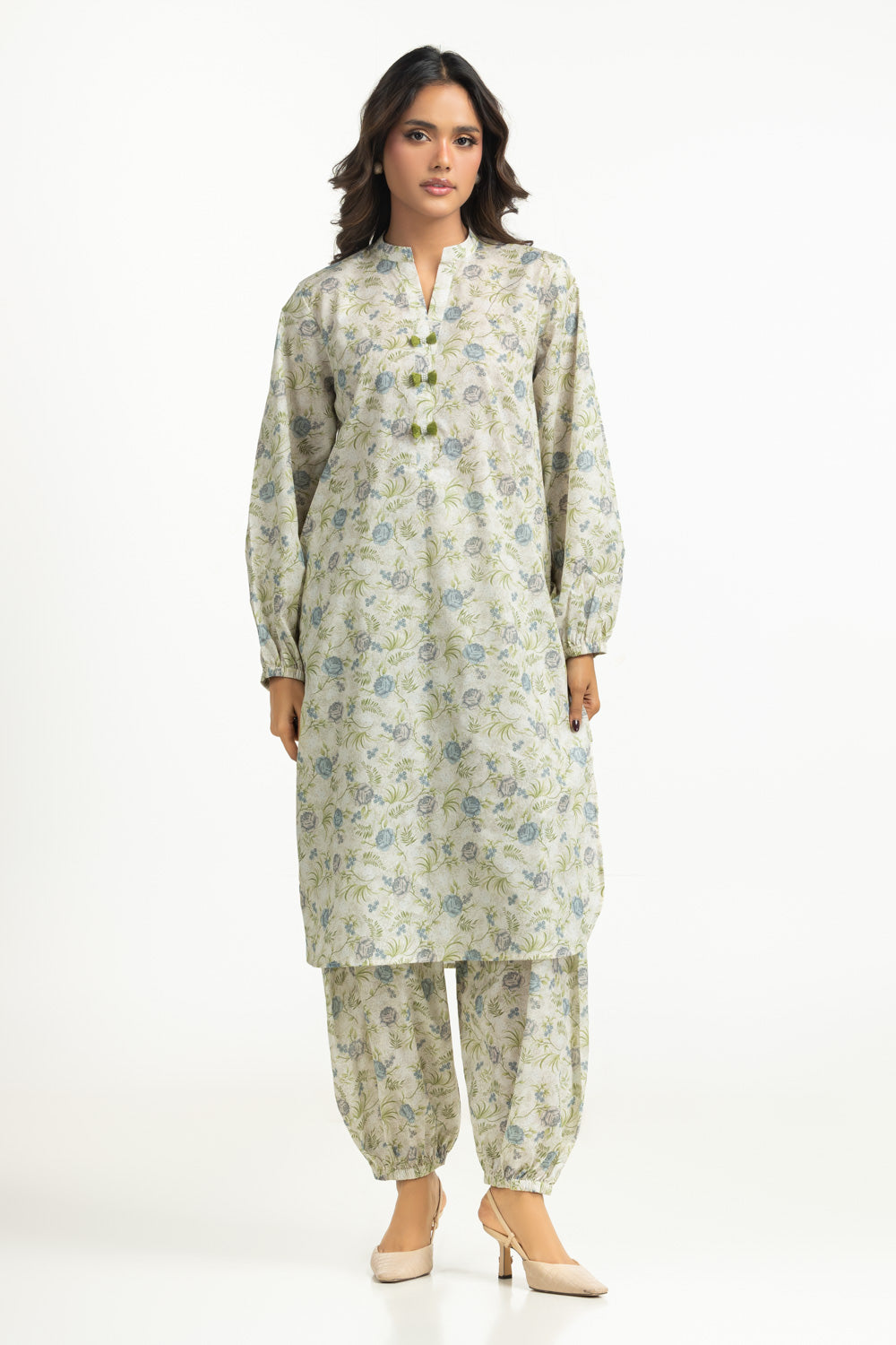 Lawn Printed Co-Ord Set IUSTTS-2154