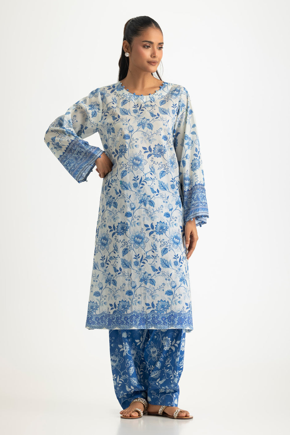 Lawn Printed Co-Ord Set