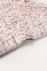 AW25-Leaf Caramel Plush Fleece Comforter