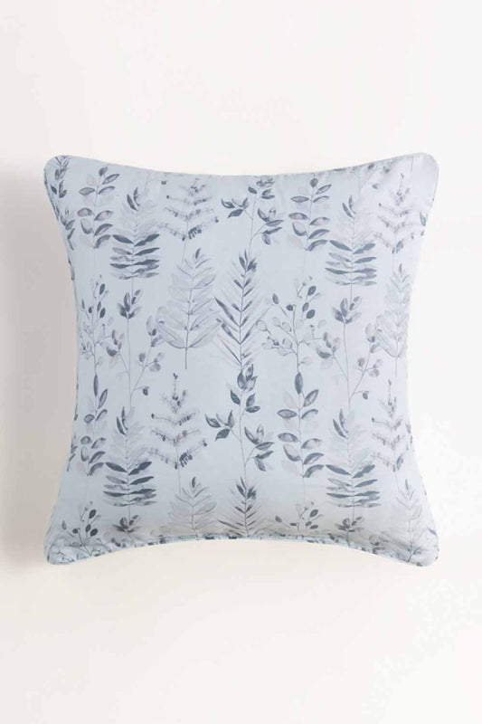 Leaf Imprint T-200 Euro Sham Cushion Cover