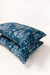 Leaf Imprint T-200 Pillow Cover Set