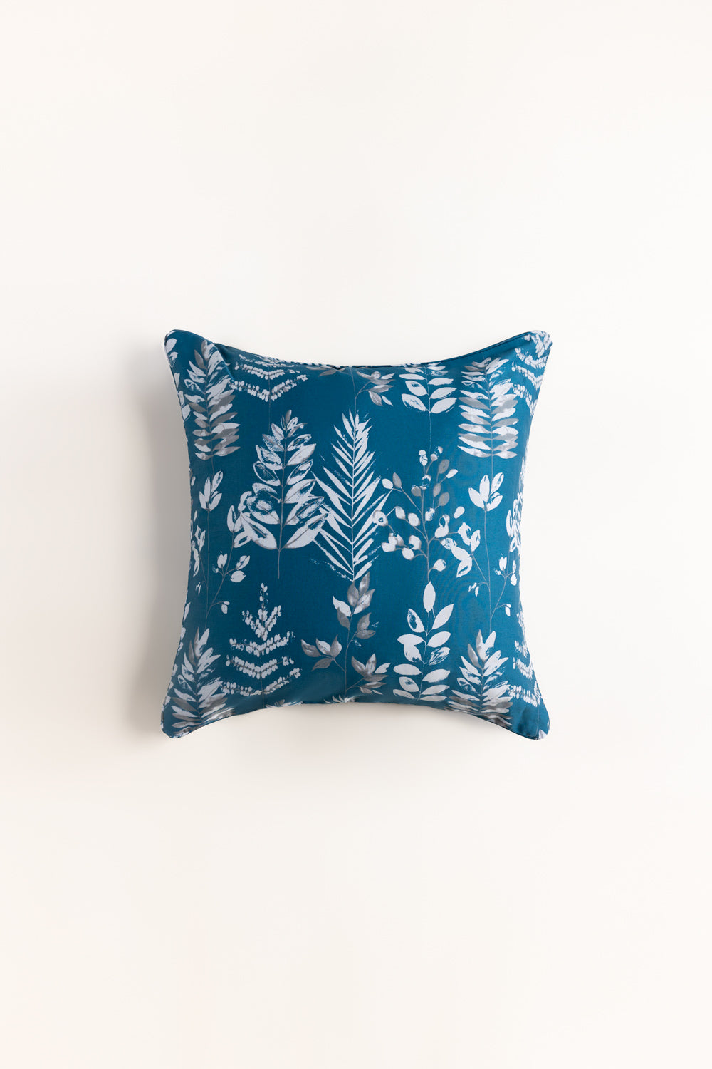 Leaf Imprint T-200 Square Cushion Cover