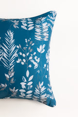Leaf Imprint T-200 Square Cushion Cover