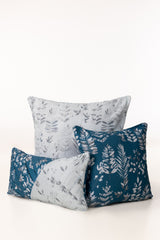 Leaf Imprint T-200 Square Cushion Cover