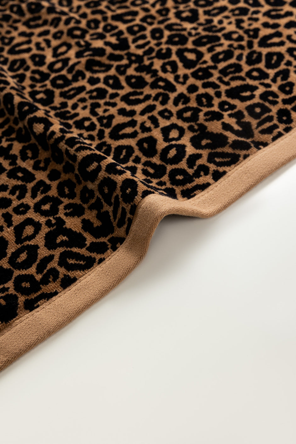 Leopard Jacquard Yarn Dyed Towel