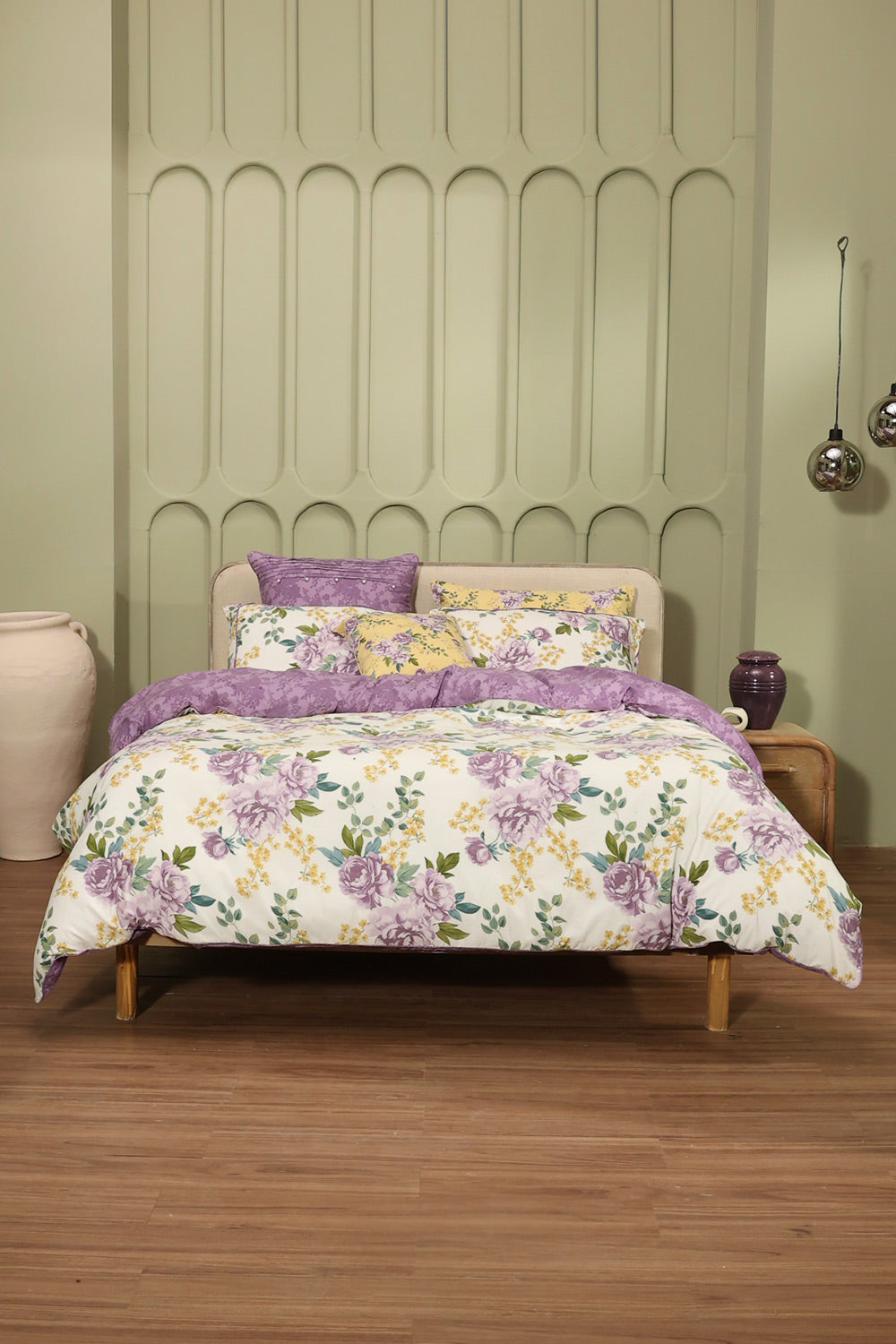 Lilac Fog T-150 Quilt Cover Set