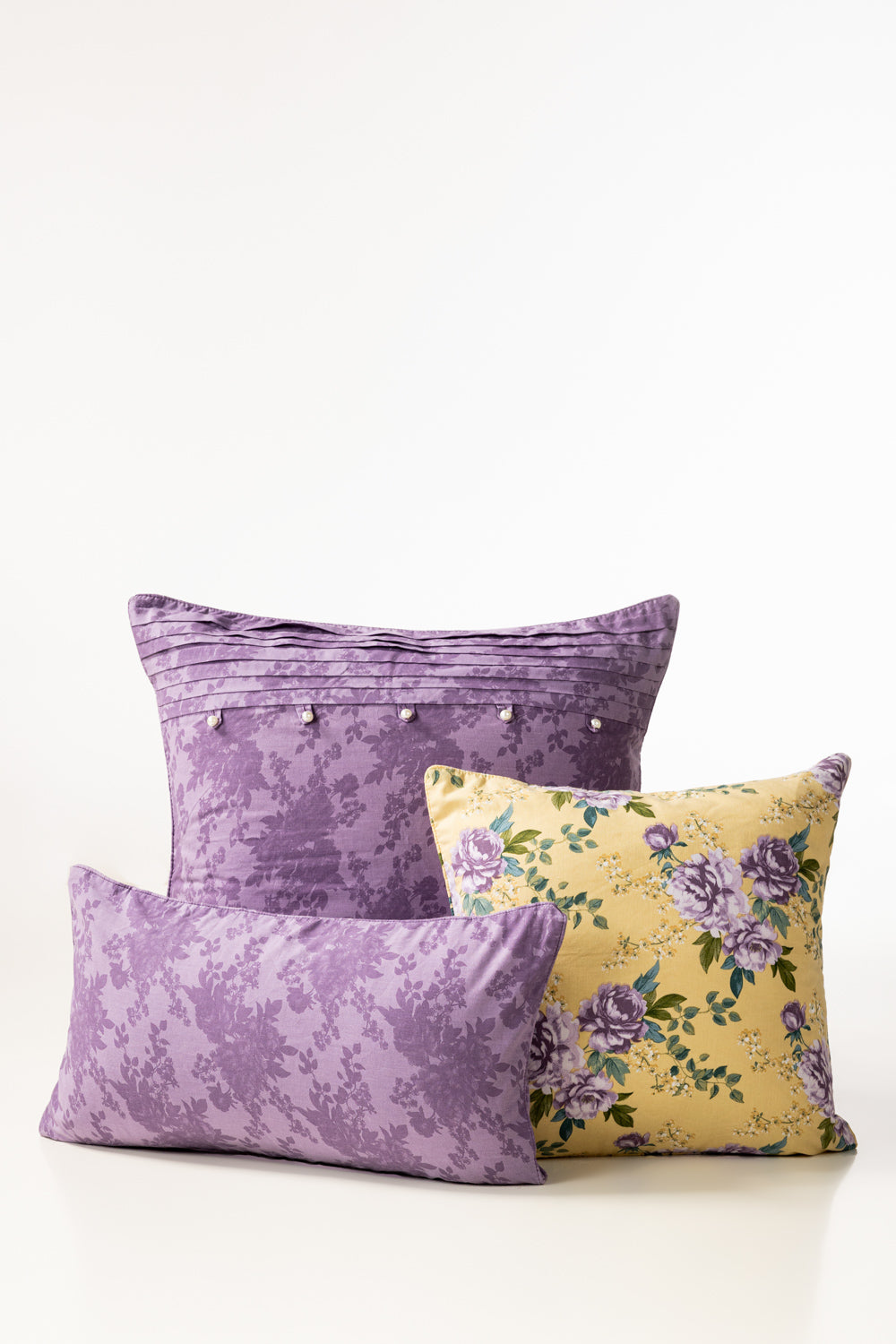 Lilac Fog T-150 Euro Sham Cushion Cover