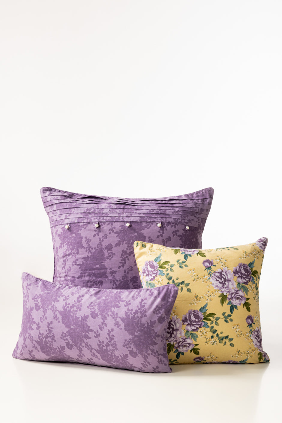Lilac Fog T-150 Square Cushion Cover