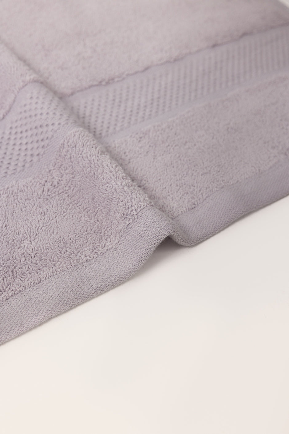 Lilac Dyed Bath Towel