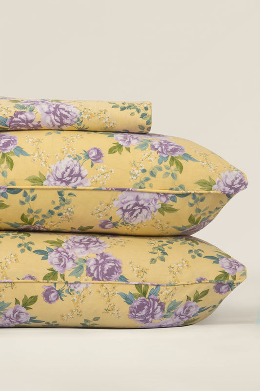 Lilac Fog T-150 Bed Sheet Set