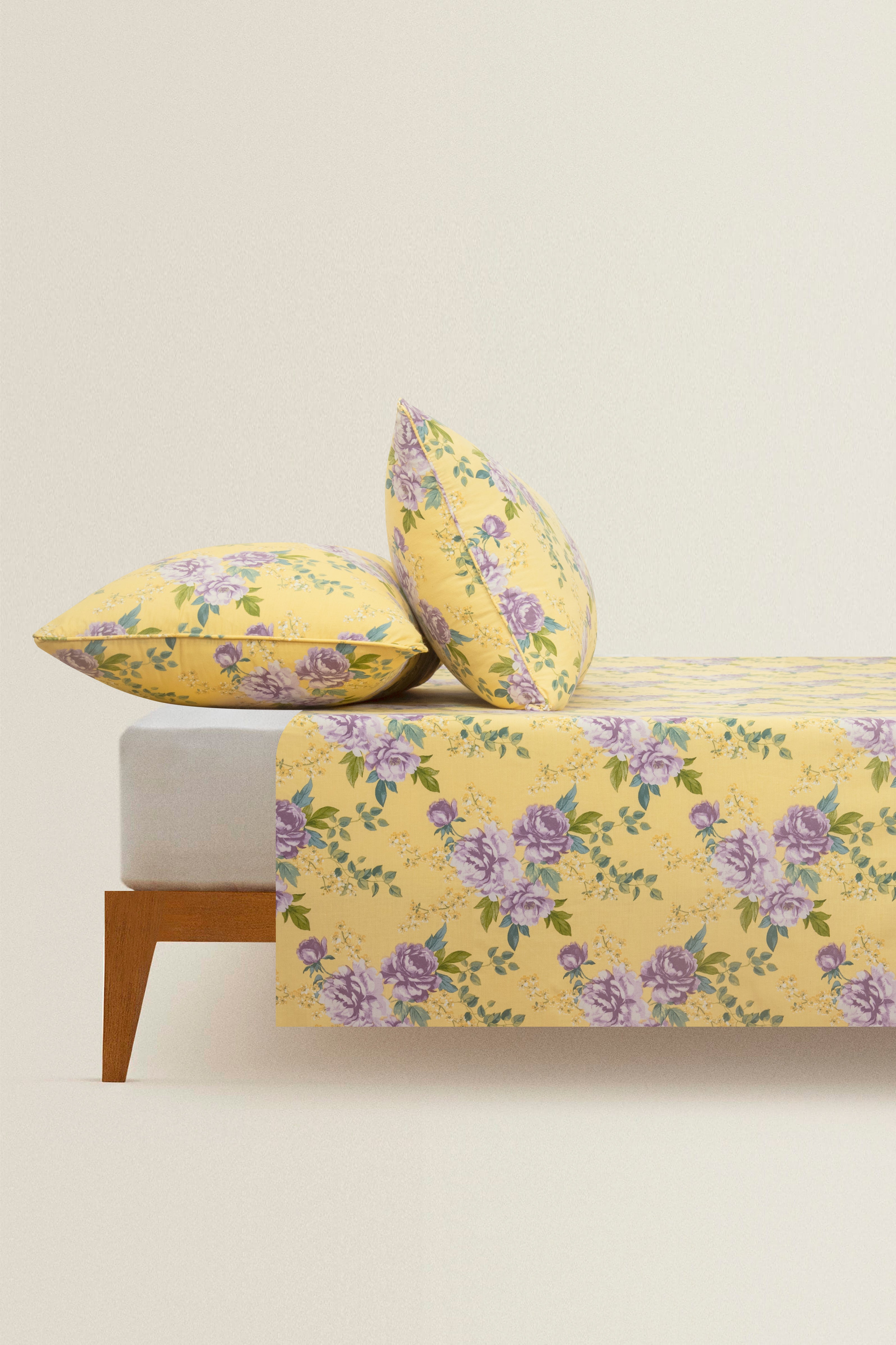 Lilac Fog T-150 Bed Sheet Set