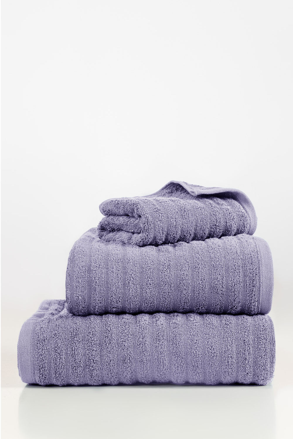 Lilac Ice Combed Plain Towel