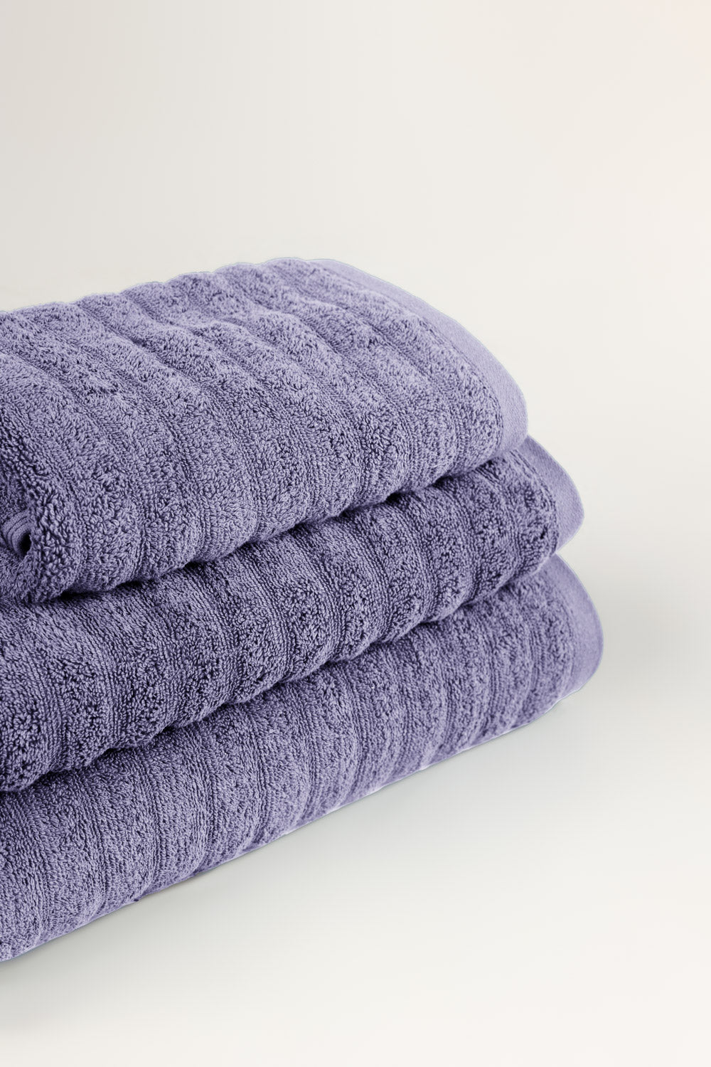 Lilac Ice Combed Plain Towel