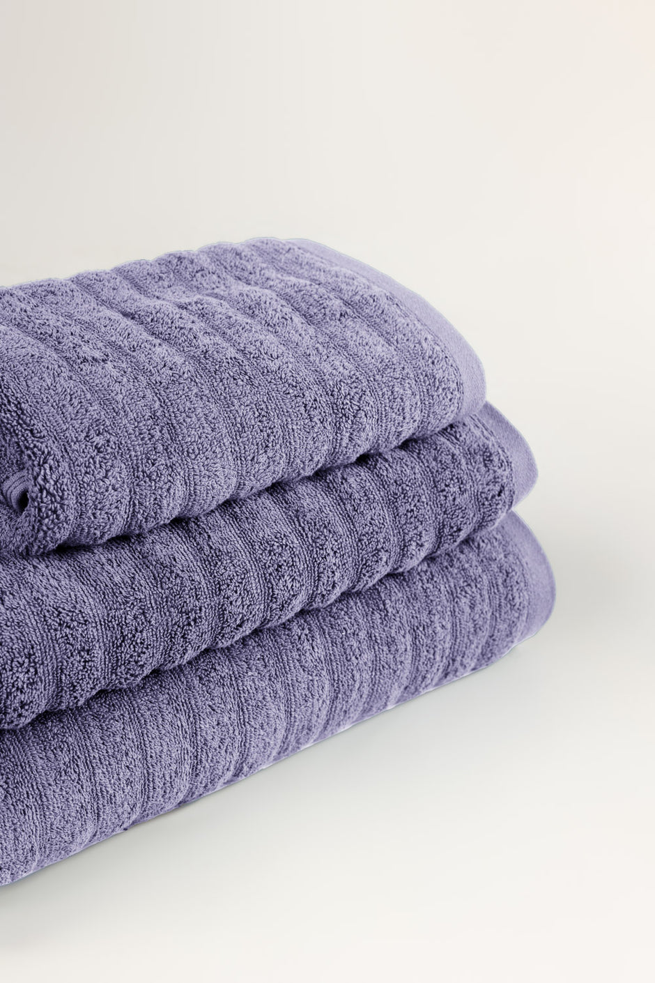 Lilac Ice Combed Plain Towel