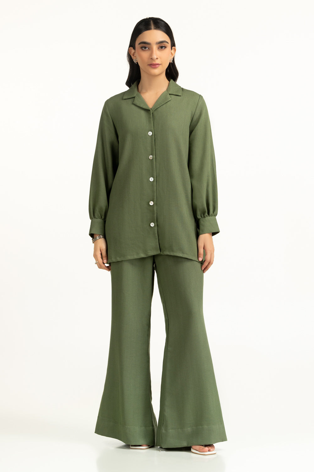 Linen Dyed Co-Ord Set IPST-55143