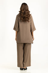 Linen Dyed Co-Ord Set IPST-55144