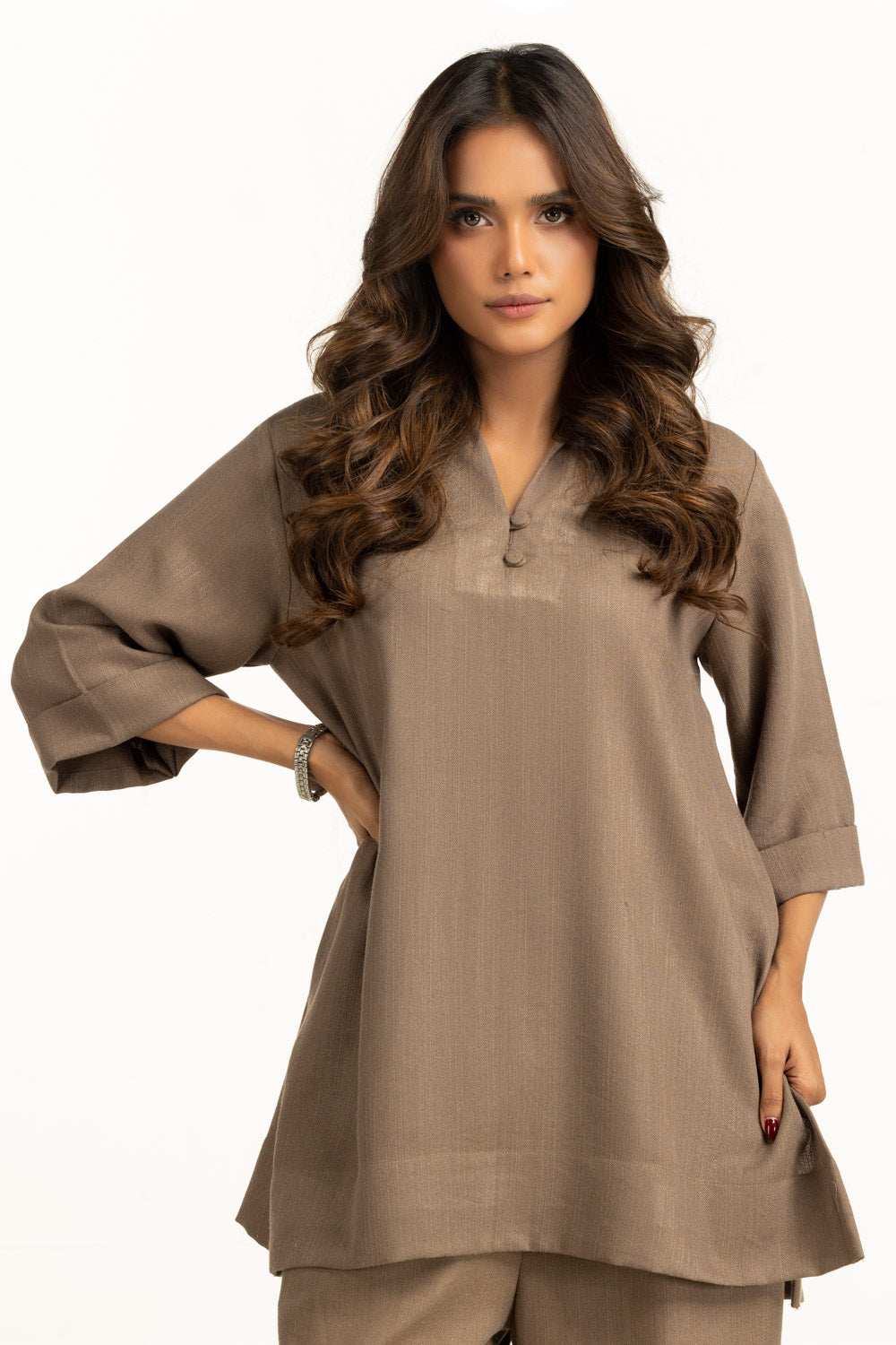 Linen Dyed Co-Ord Set IPST-55144