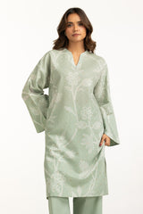 Lurex Jacquard Printed Co-Ord Set IPST-55264-B