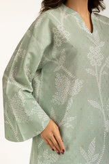 Lurex Jacquard Printed Co-Ord Set IPST-55264-B