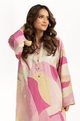 Lurex Jacquard Printed Co-Ord Set IPST-55265-A