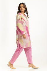 Lurex Jacquard Printed Co-Ord Set IPST-55265-A