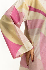 Lurex Jacquard Printed Co-Ord Set IPST-55265-A