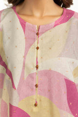 Lurex Jacquard Printed Co-Ord Set IPST-55265-A