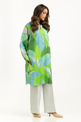 Lurex Jacquard Printed Co-Ord Set IPST-55265-B