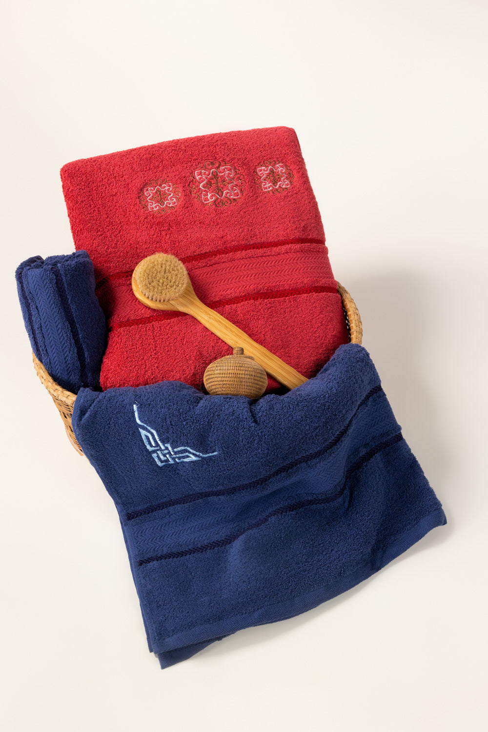 Lychee Embroidered Towel
