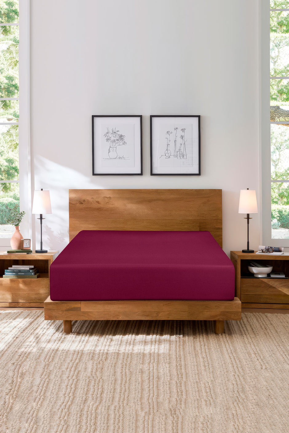MFFS DYED Fitted Sheet