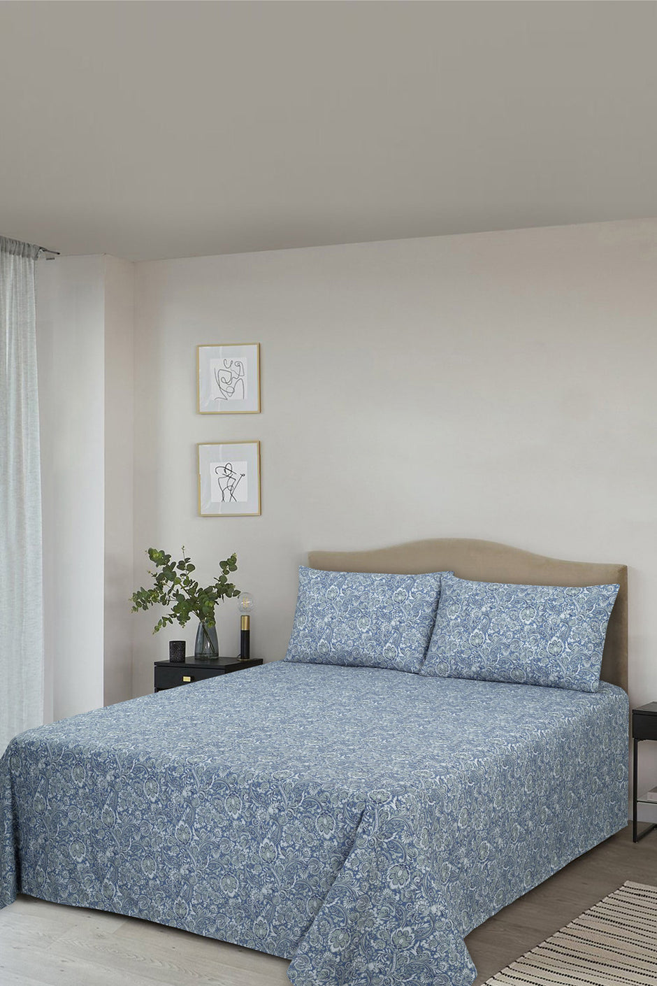 MFJP-004 Printed Bed Sheet Set