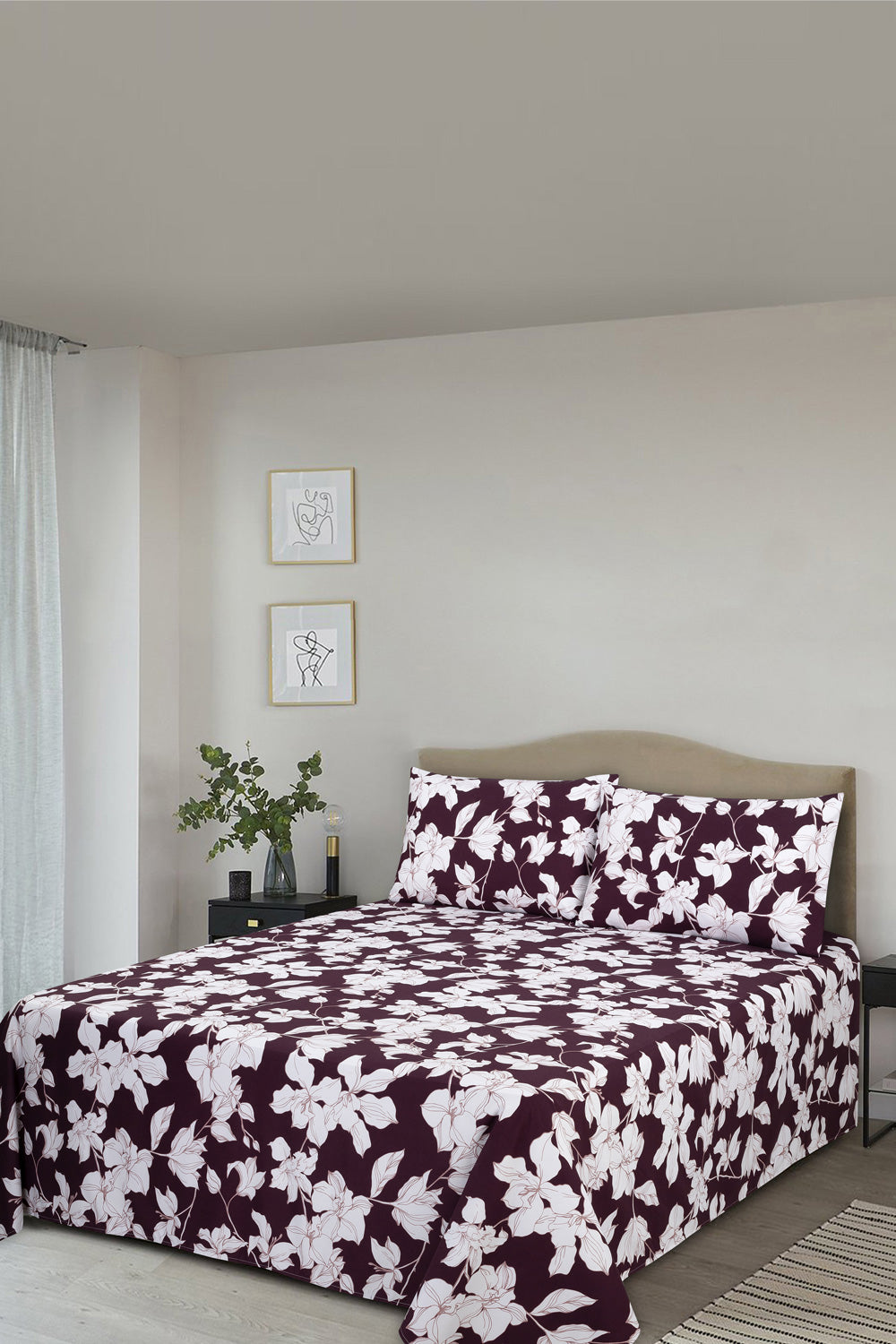 MFJP-006 Printed Bed Sheet Set