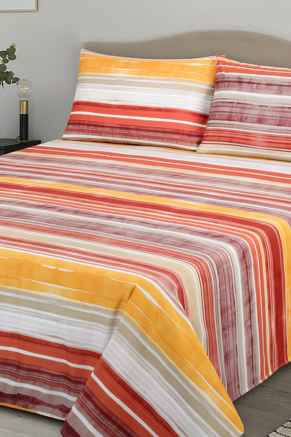 MFJP-020 Printed Bed Sheet Set