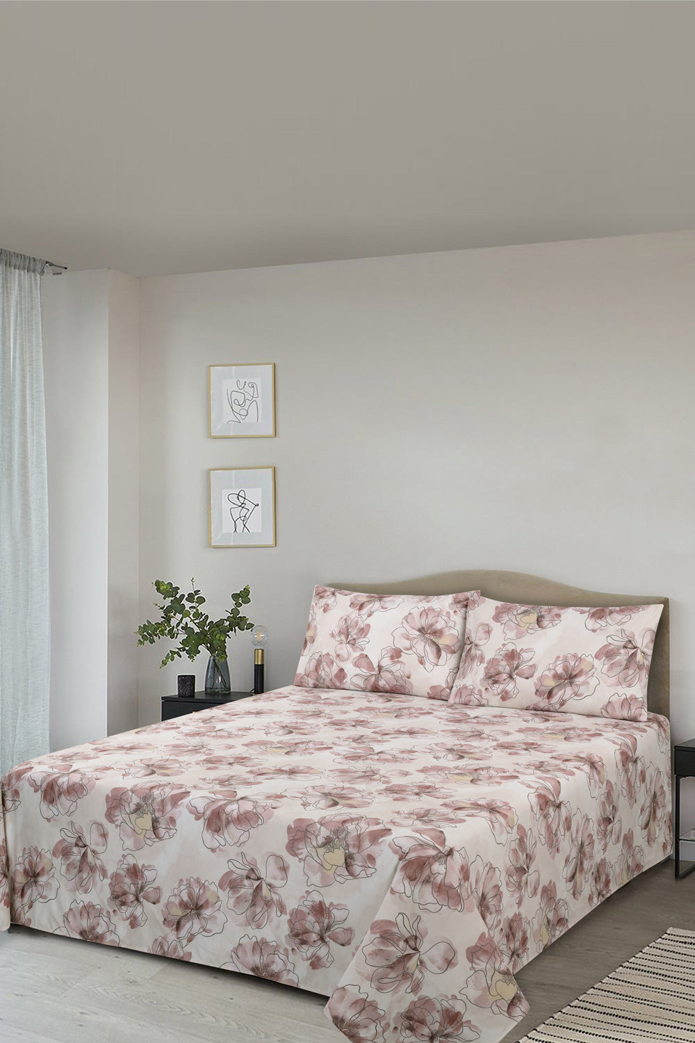 MFJP-025 Printed Bed Sheet Set