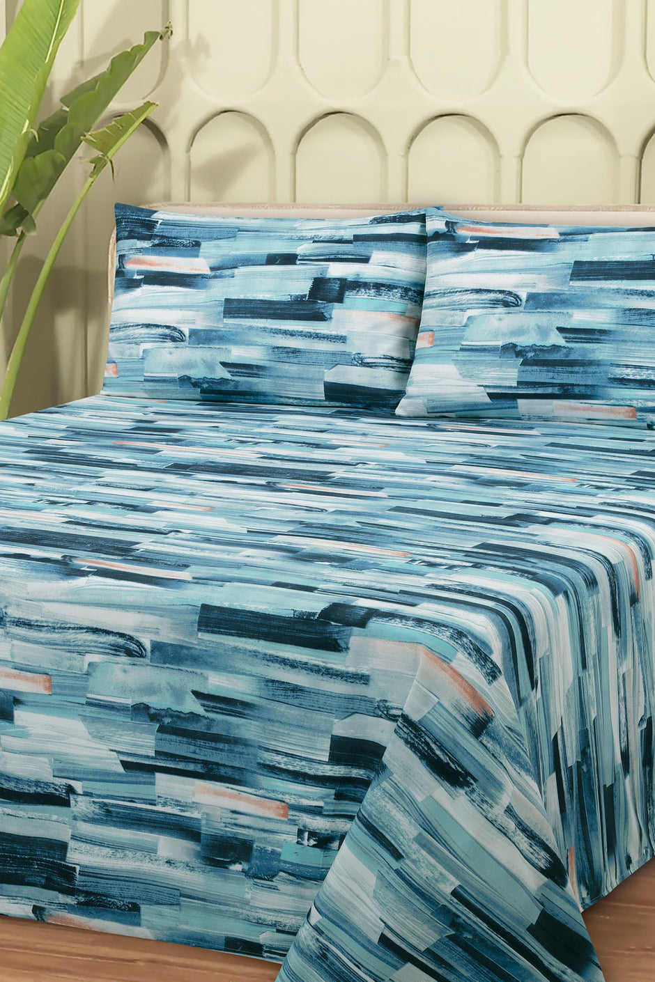 MFJP-060 Printed Bed Sheet Set