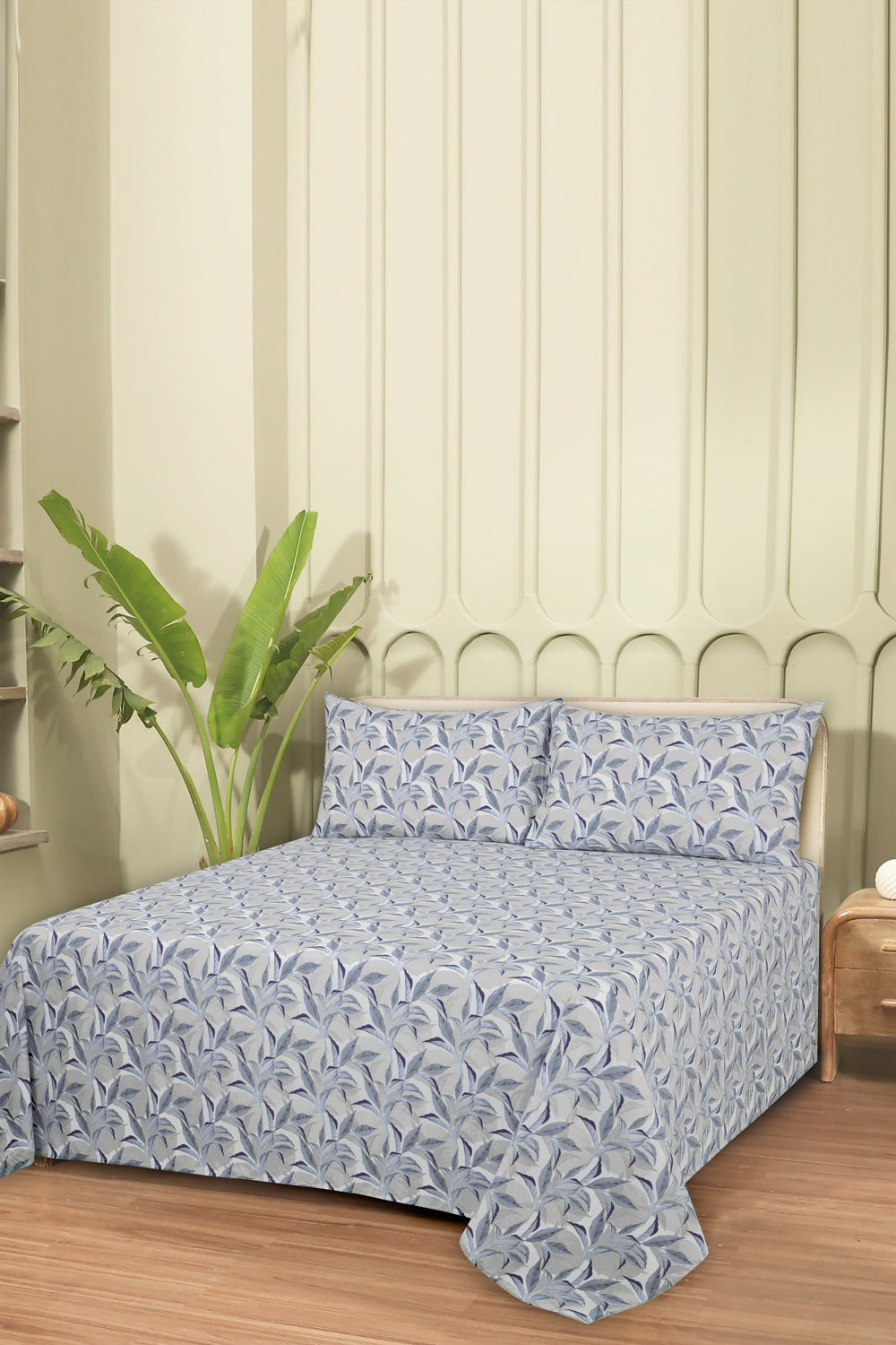 Linen Collection MFJP Printed Bed Sheet Set