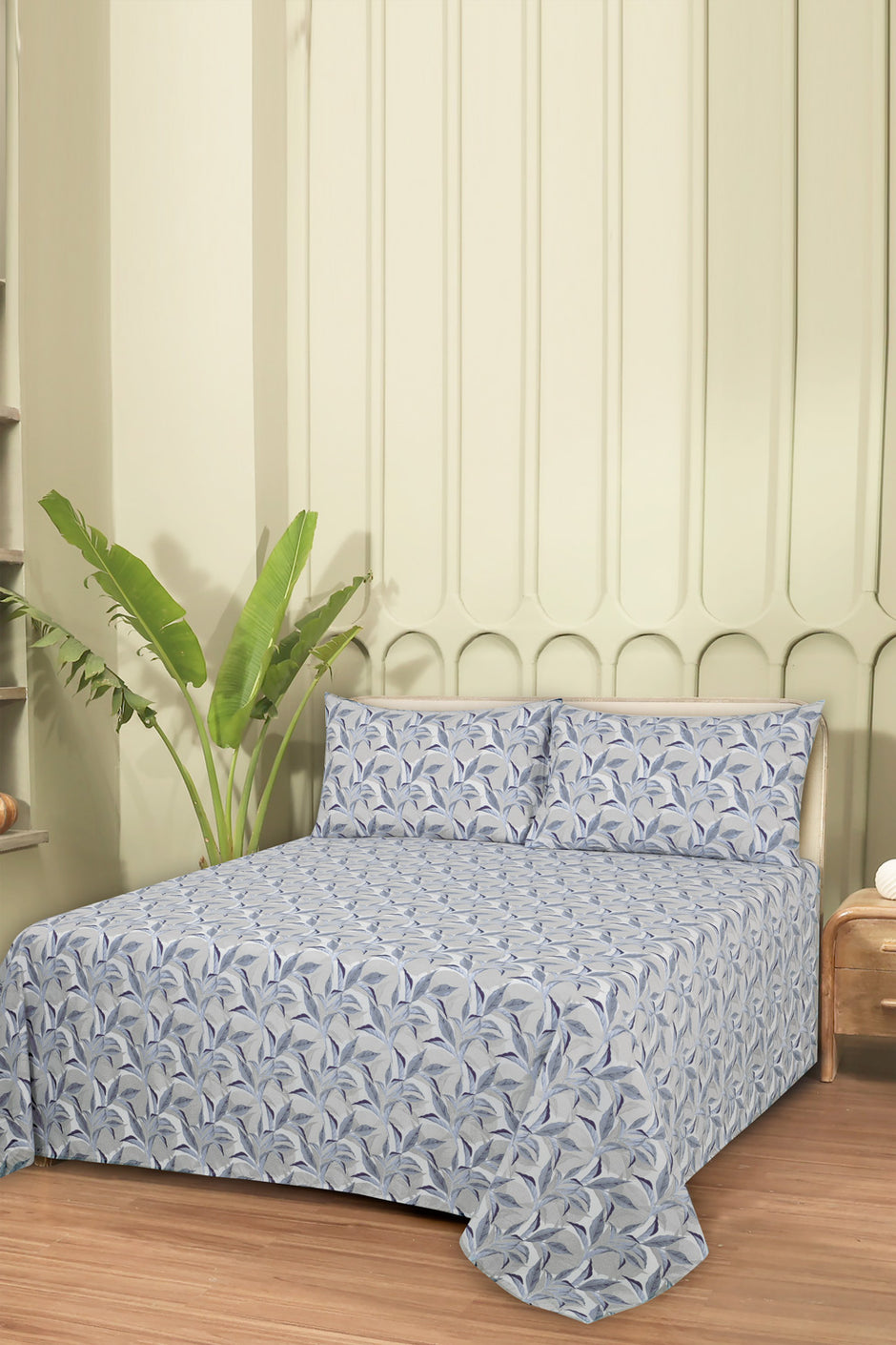 Linen Collection MFJP Printed Bed Sheet Set