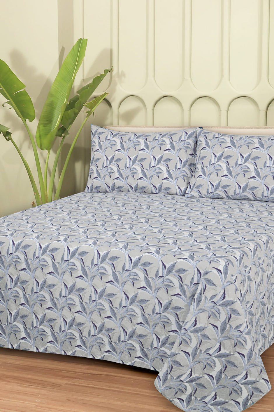 Linen Collection MFJP Printed Bed Sheet Set