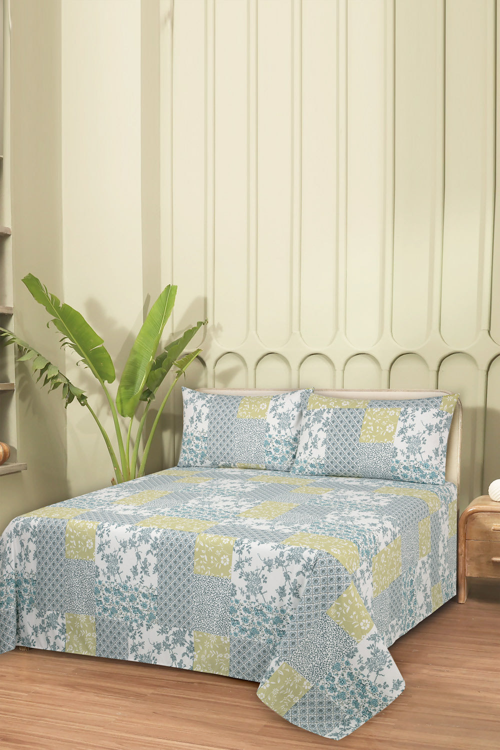 Linen Collection MFJP Printed Bed Sheet Set