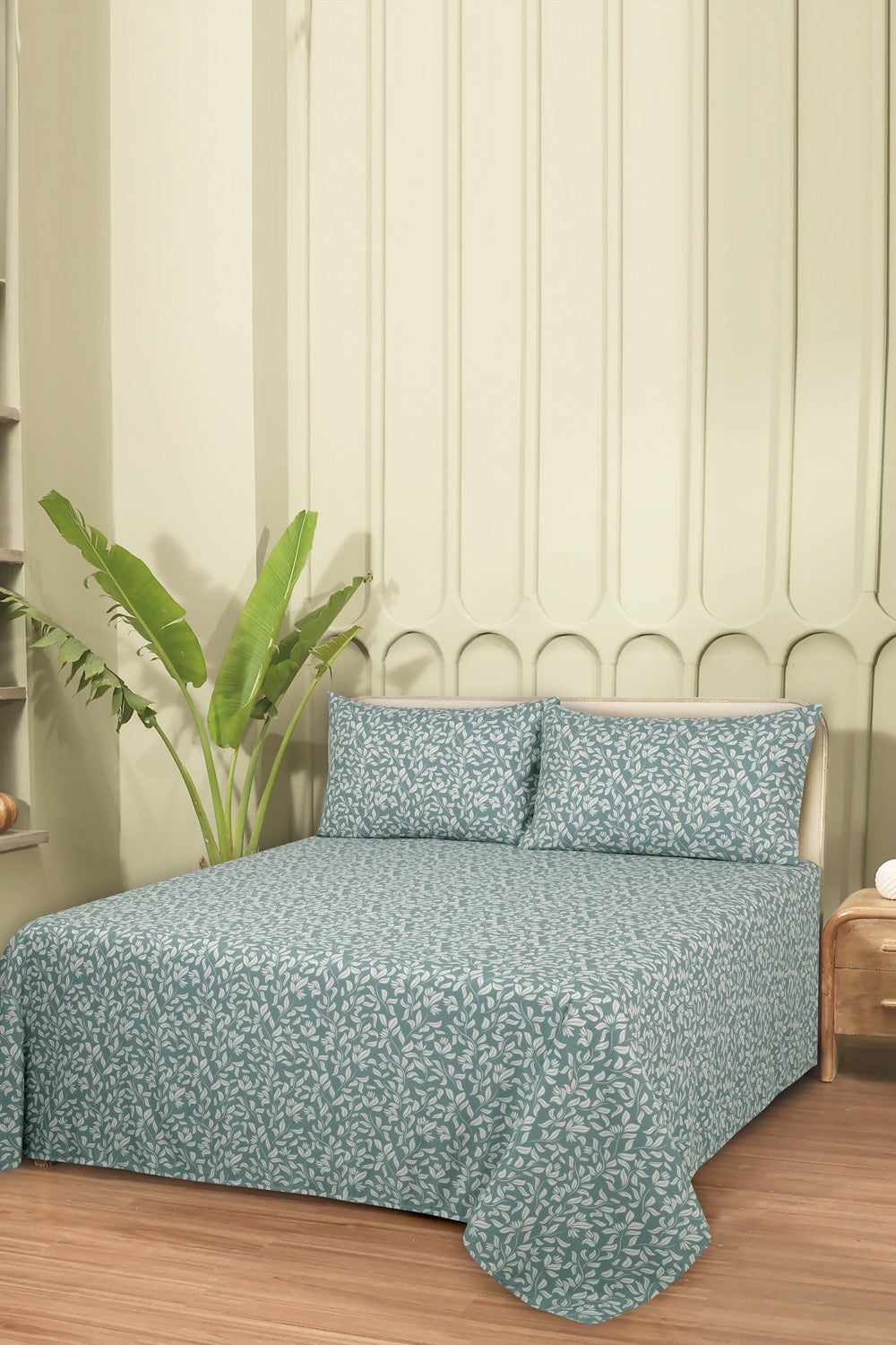 Linen Collection MFJP Printed Bed Sheet Set