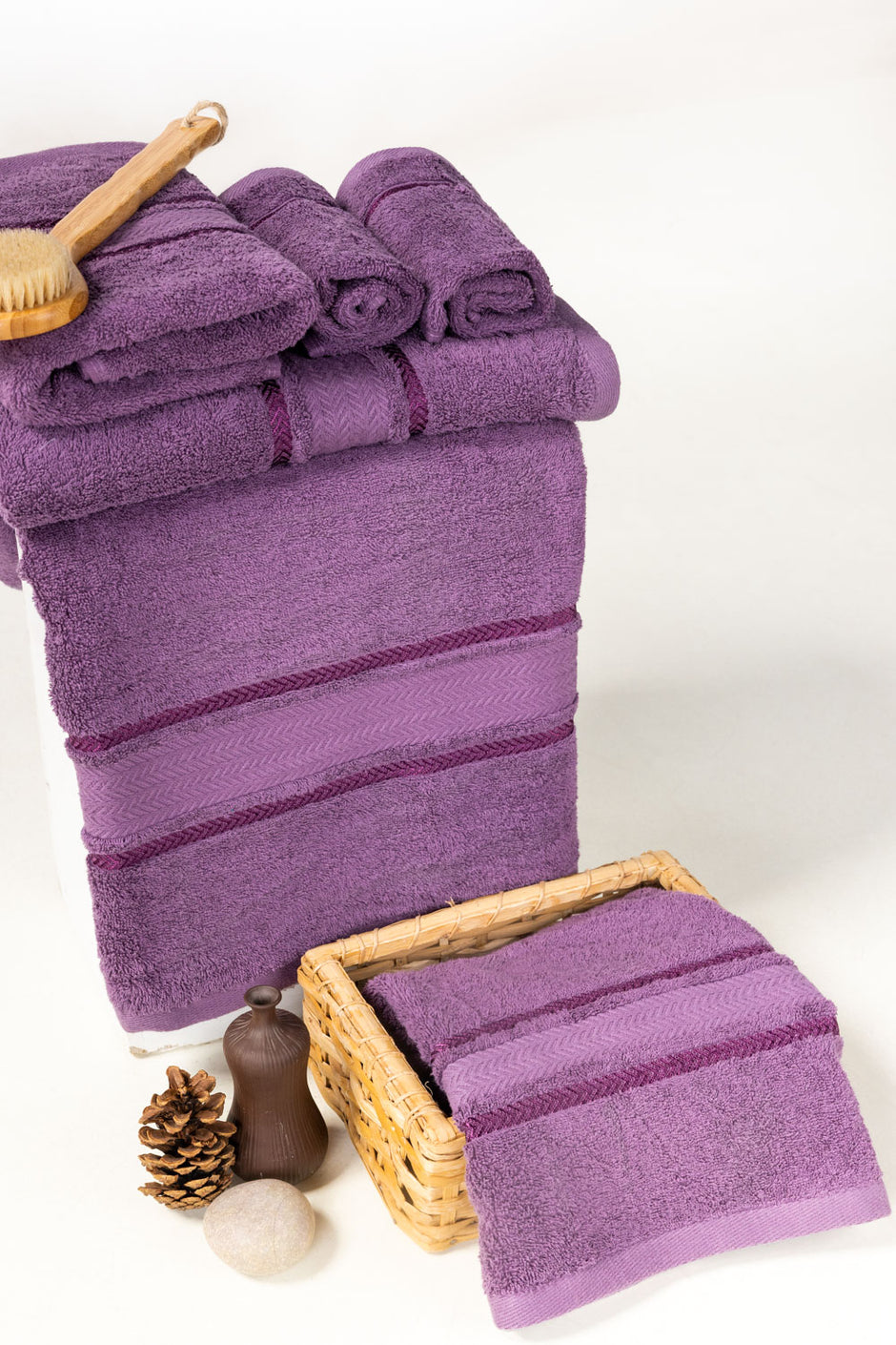 Majesty Combed Towel 6pcs Set