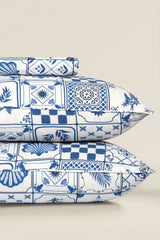 Marine Tiles T-150-1 Bed Sheet Set