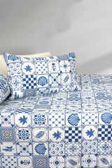 Marine Tiles T-150-1 Bed Sheet Set