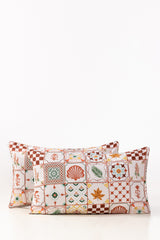 Marine Tiles T-150 Pillow Cover Set