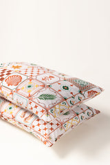 Marine Tiles T-150 Pillow Cover Set